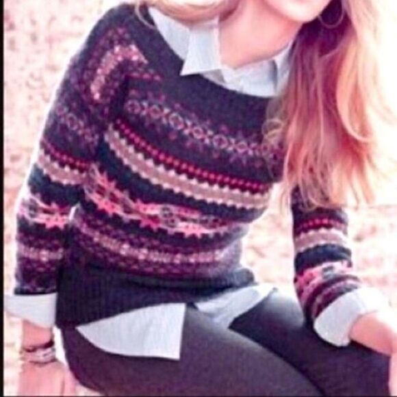 American Eagle Outfitters Sweaters - AE wool blend boatneck sweater